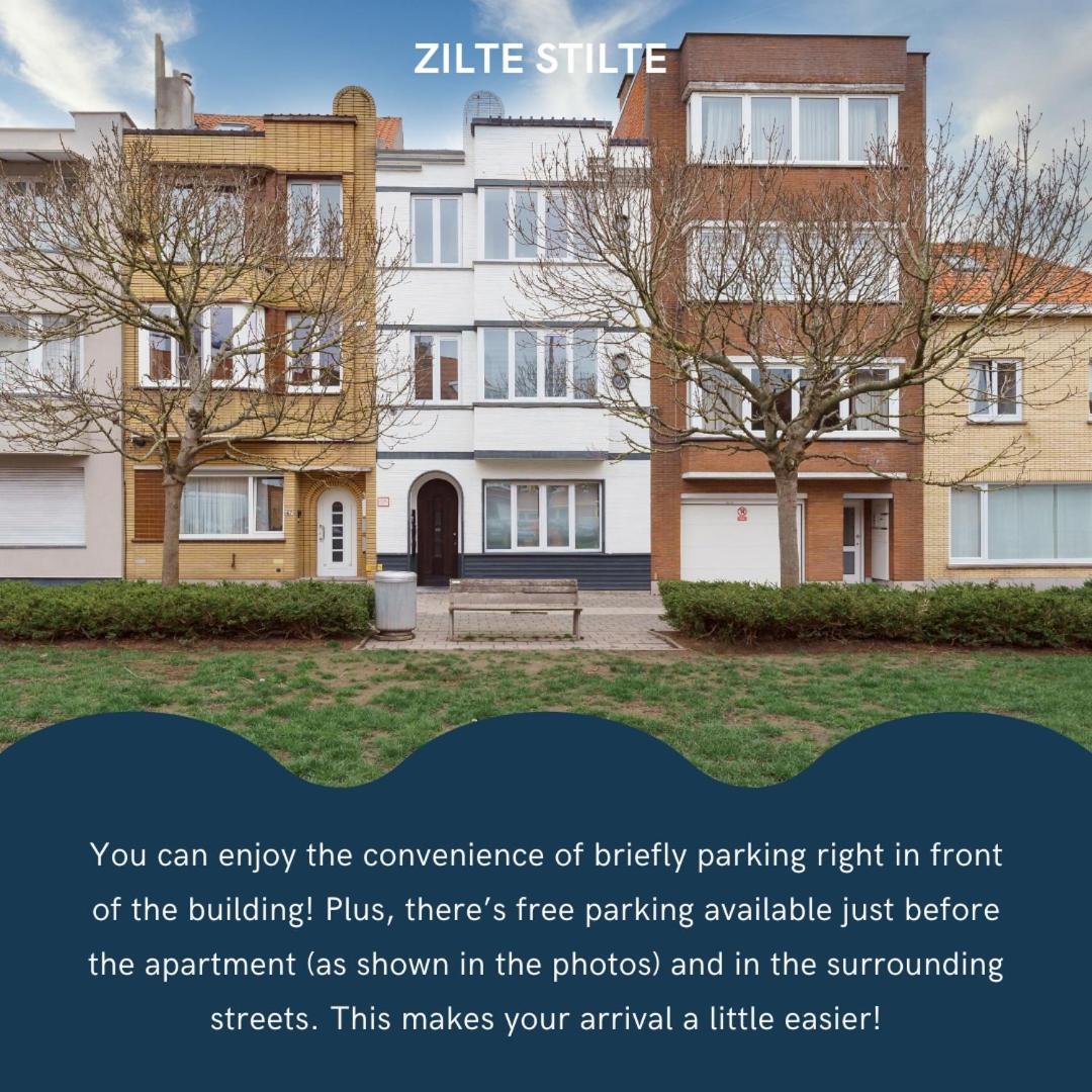 Zilte Stilte Daire Oostende Dış mekan fotoğraf